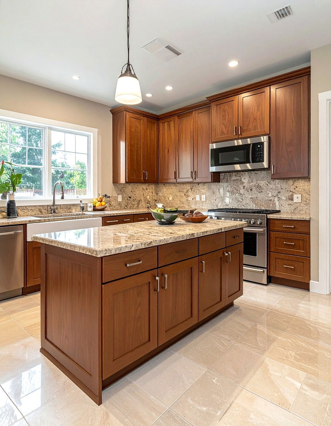 Coffee Stained Brown Kitchen Cabinets - 25 Brown Kitchen Cabinets Ideas for a Warm and Cozy Look