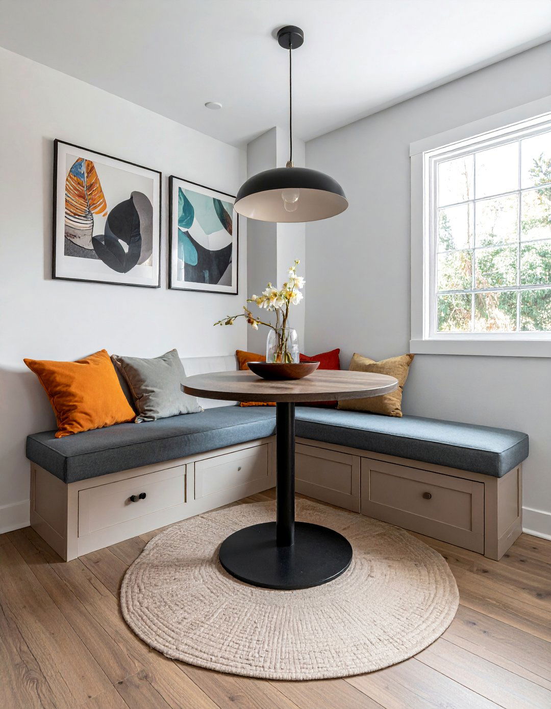 Corner Banquette Seating Area - 15 Kitchen Corner Ideas to Maximize Your Space