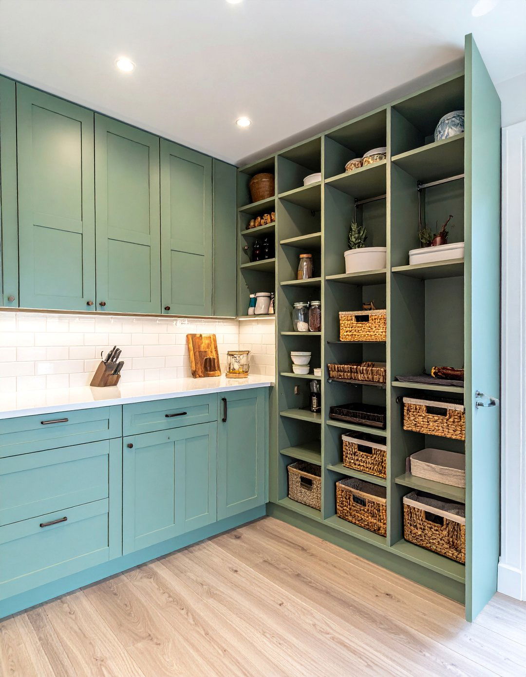 Corner Pantry Walk In Design - 15 Kitchen Corner Ideas to Maximize Your Space