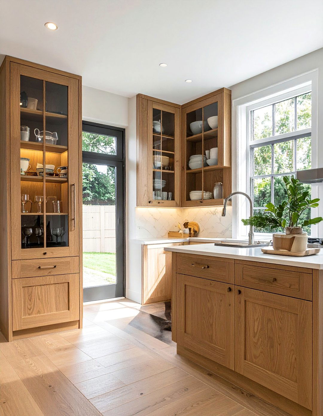 Diagonal Corner Cabinet Configuration - 15 Kitchen Corner Ideas to Maximize Your Space