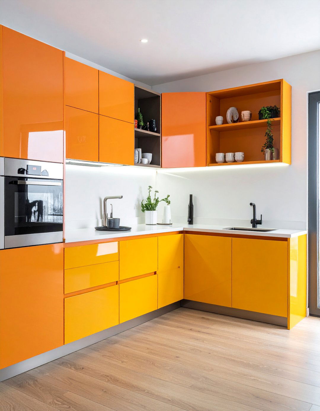 Diagonal Corner Cabinet Solutions - 25 Blind Corner Kitchen Cabinet Ideas for Smart Storage