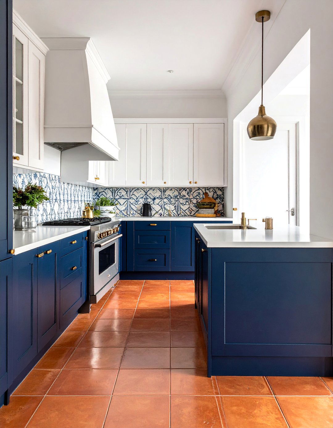 Glazed Terracotta Kitchen Floor Tiles - 20 Terracotta Kitchen Floor Ideas for a Rustic Look