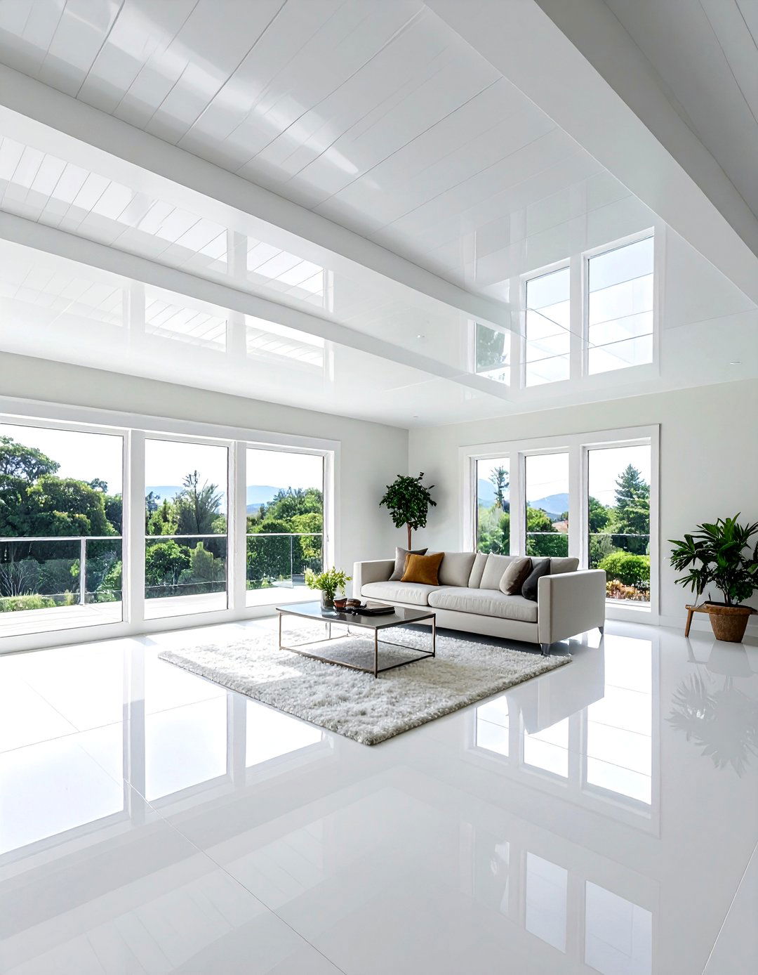 High Gloss Finish Tongue and Groove Ceiling - 20 Tongue and Groove Ceiling Ideas for a Rustic Charm