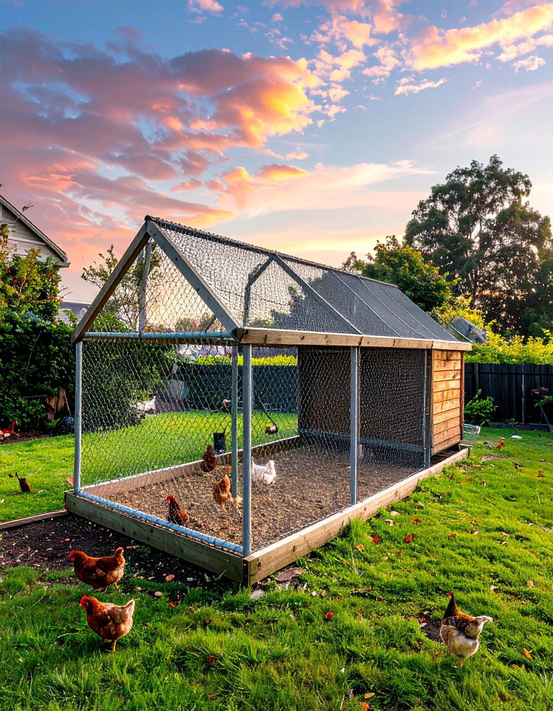 Item4 - 25 Chicken Fence Ideas to Keep Your Flock Safe