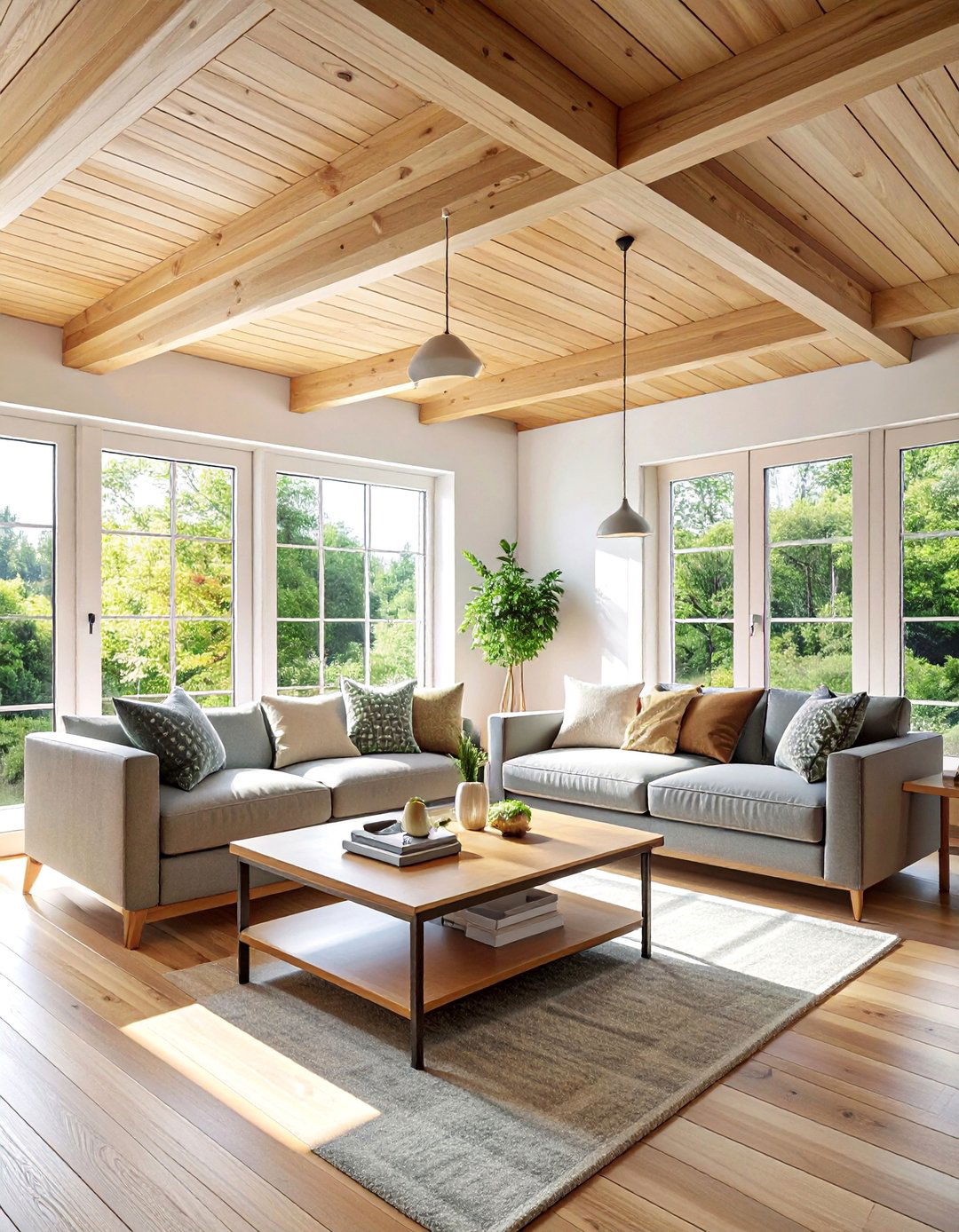 Light Oak Tongue and Groove Ceiling - 20 Tongue and Groove Ceiling Ideas for a Rustic Charm