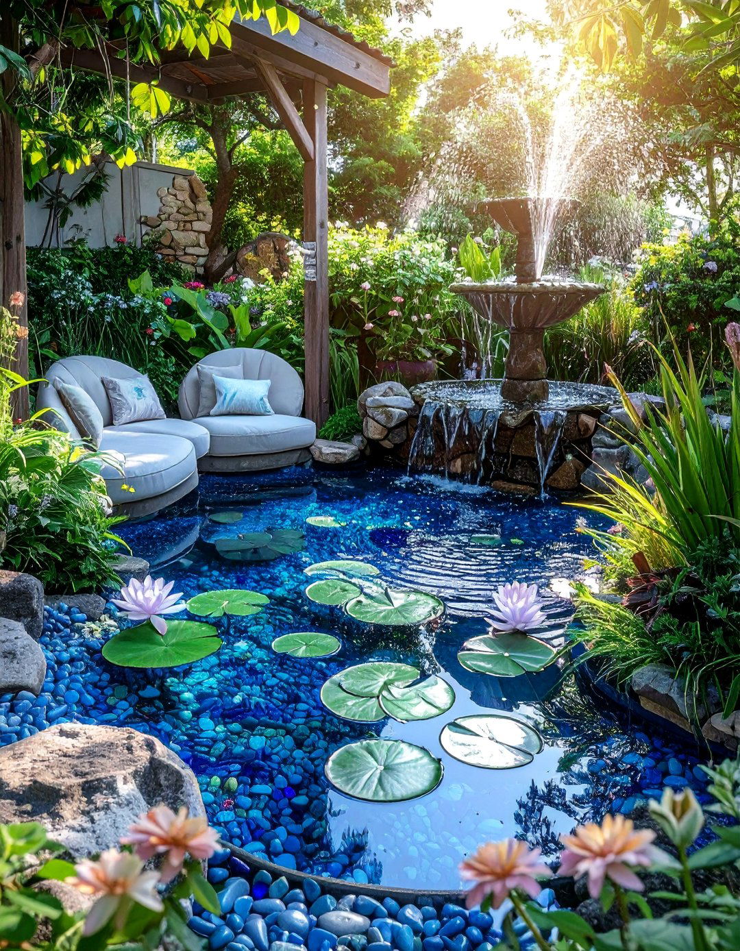 Magical Water Features with Fairy Elements - 20 Fairytale Garden Ideas for a Magical Outdoor Space