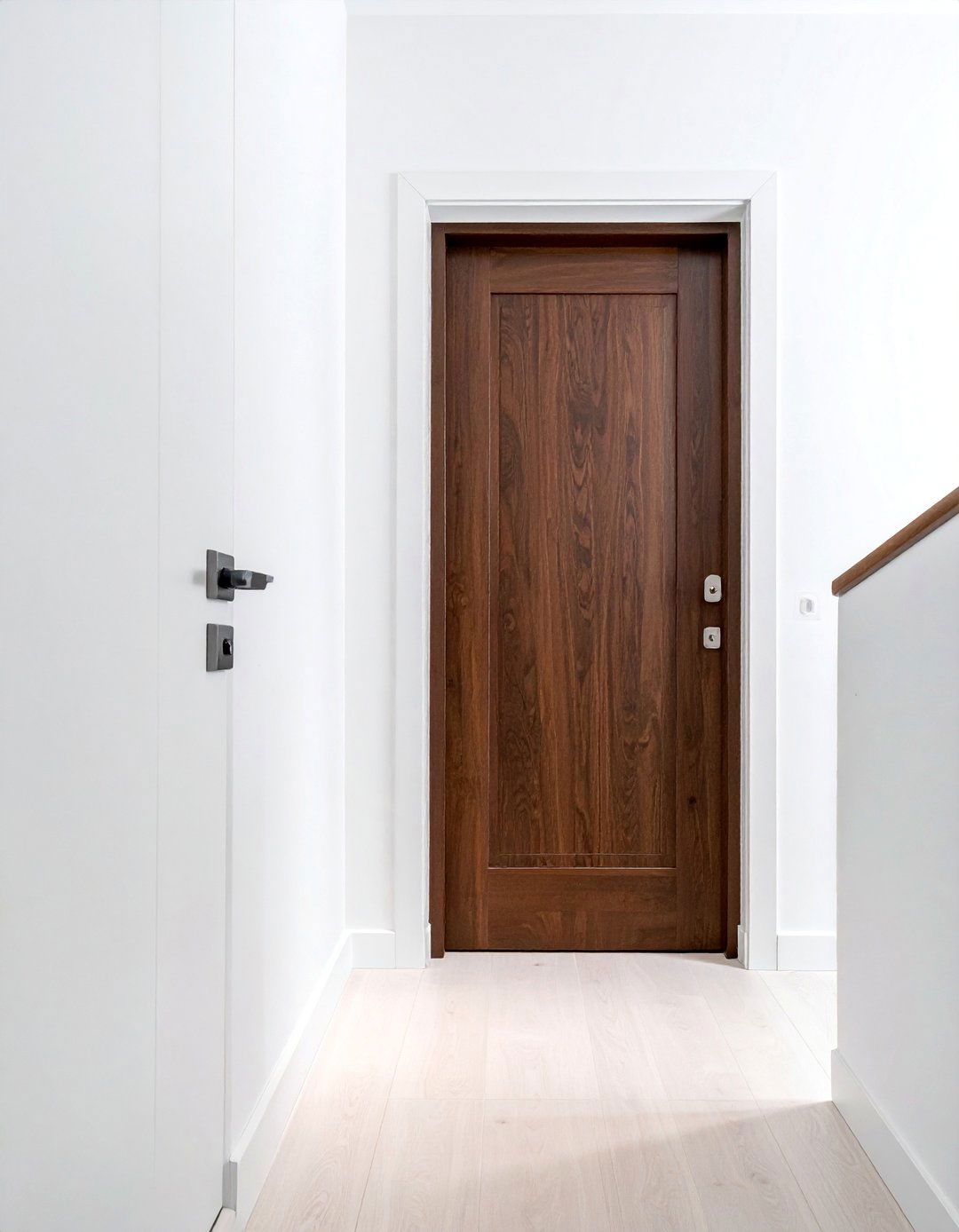 Minimalist Flat Stock Door Trim - 20 Door Trim Ideas to Elevate Your Home's Entryway