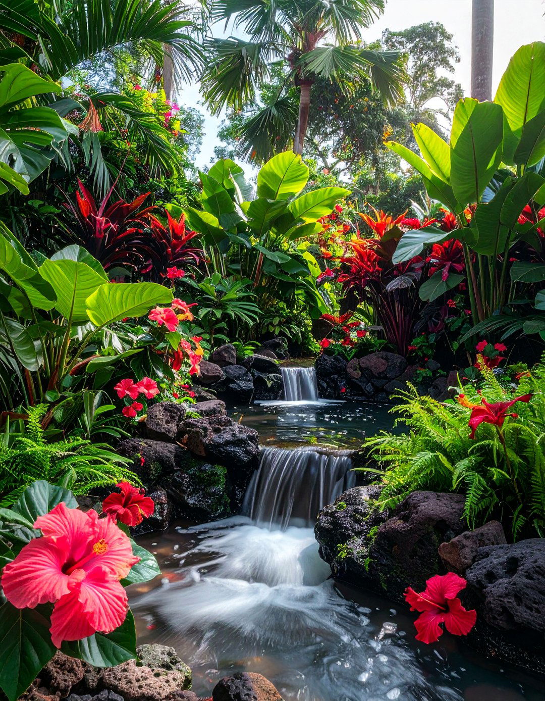 Moanas Tropical Oasis - 20 Disney Garden Ideas for a Magical Outdoor Space