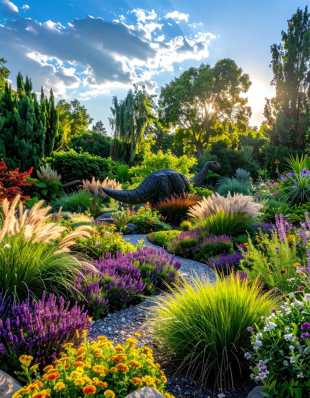 Multi Sensory Prehistoric Experience - 20 Dinosaur Garden Ideas for a Prehistoric Backyard