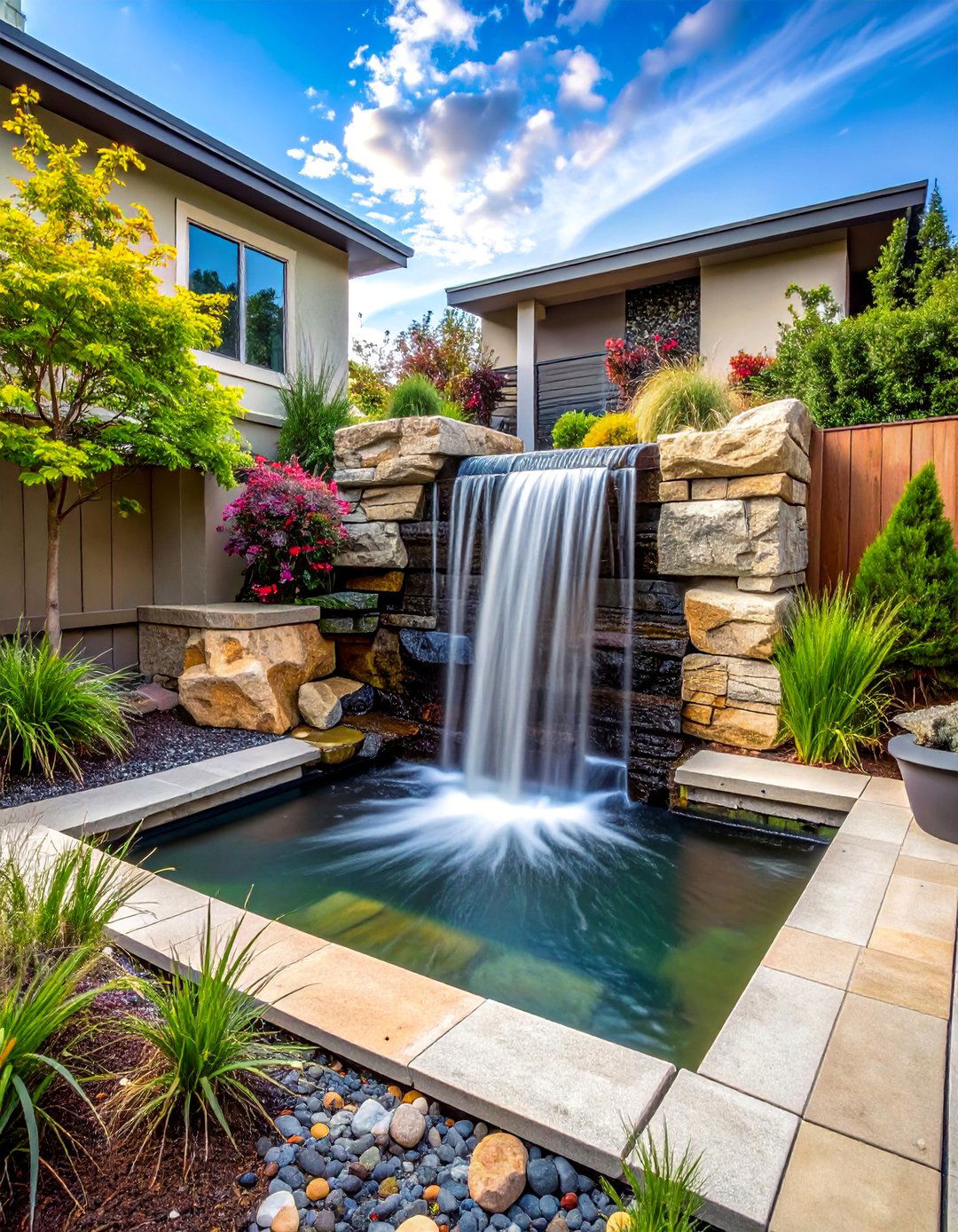Pondless Recirculating Systems - 25 Waterfall Design Ideas for a Serene Outdoor Space
