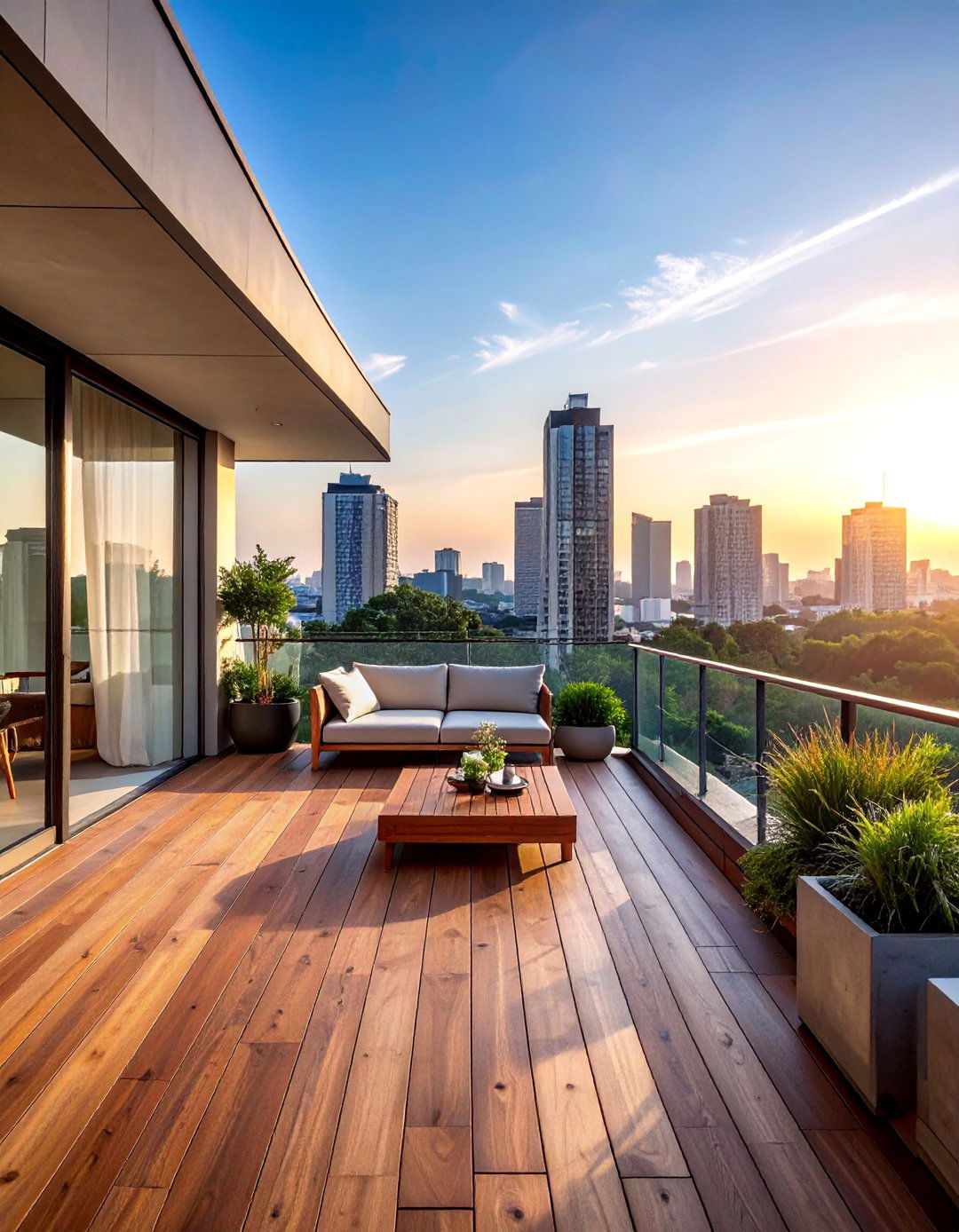 Raised Wooden Platform Deck - 20 Balcony Deck Ideas for a Beautiful Outdoor Retreat