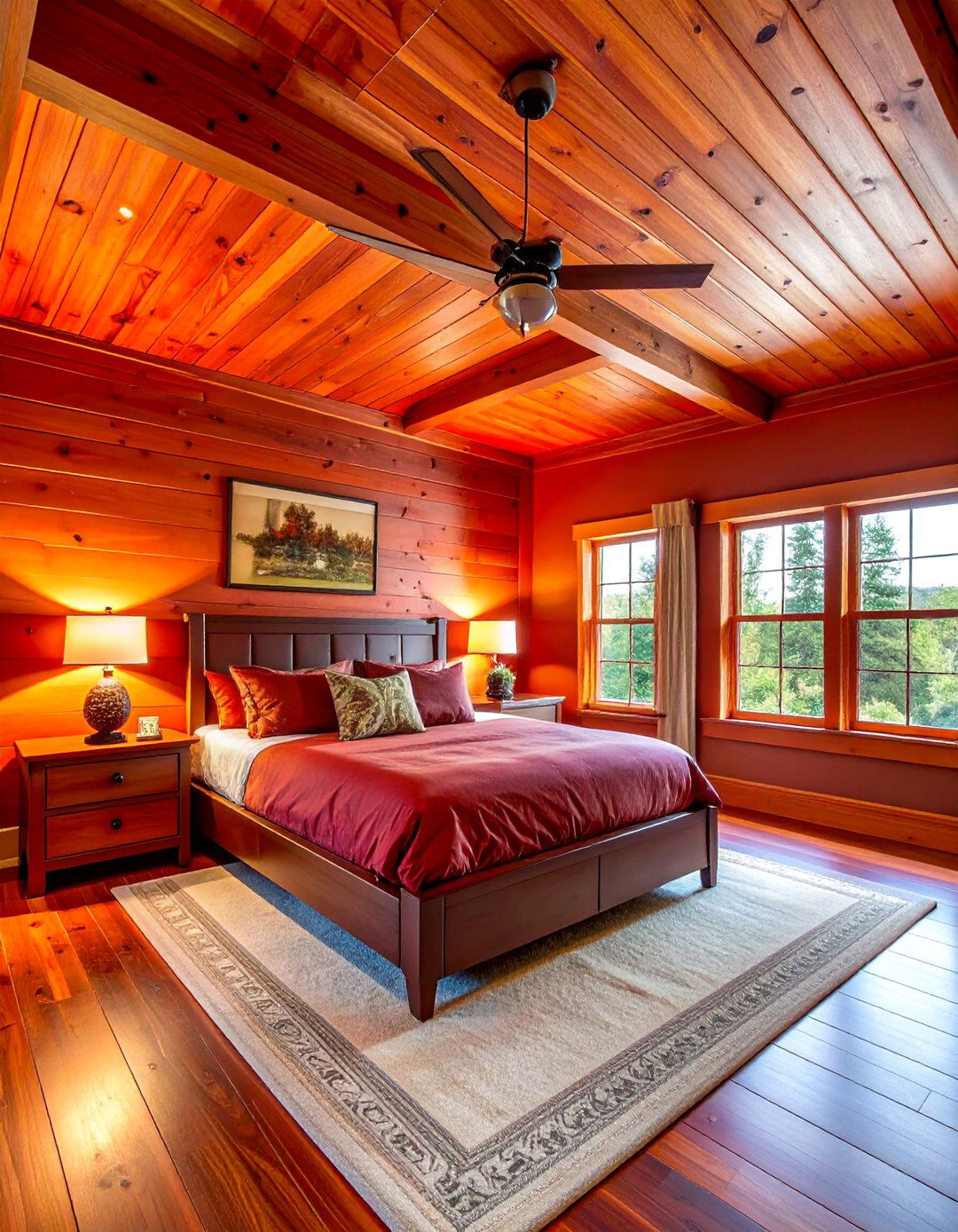 Red Cedar Tongue and Groove Ceiling - 20 Tongue and Groove Ceiling Ideas for a Rustic Charm