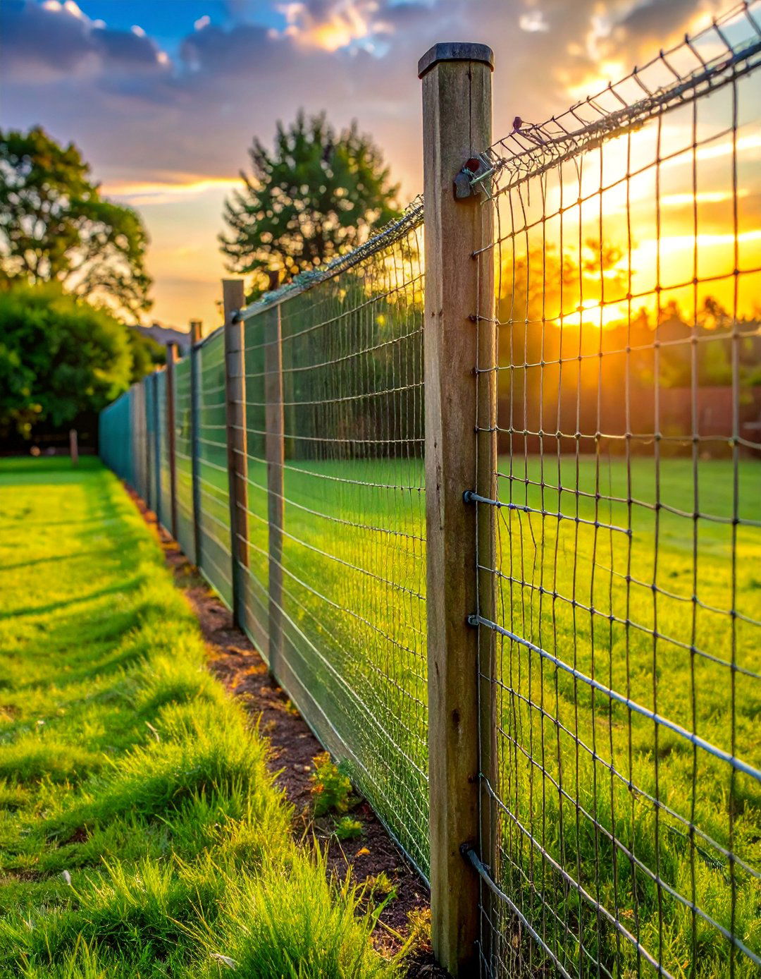 Reinforced Chicken Wire Fence - 25 Chicken Fence Ideas to Keep Your Flock Safe