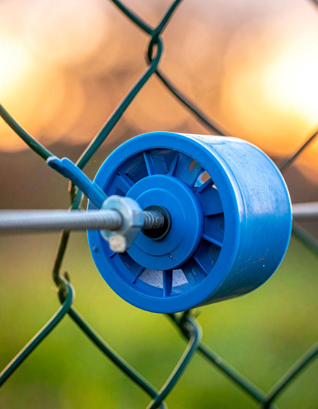 Rollers on Top to Stop Climbers - 25 Chicken Fence Ideas to Keep Your Flock Safe