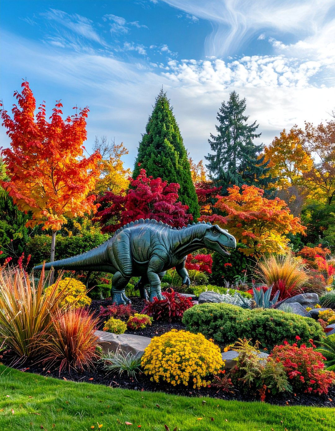 Seasonal Dinosaur Garden - 20 Dinosaur Garden Ideas for a Prehistoric Backyard