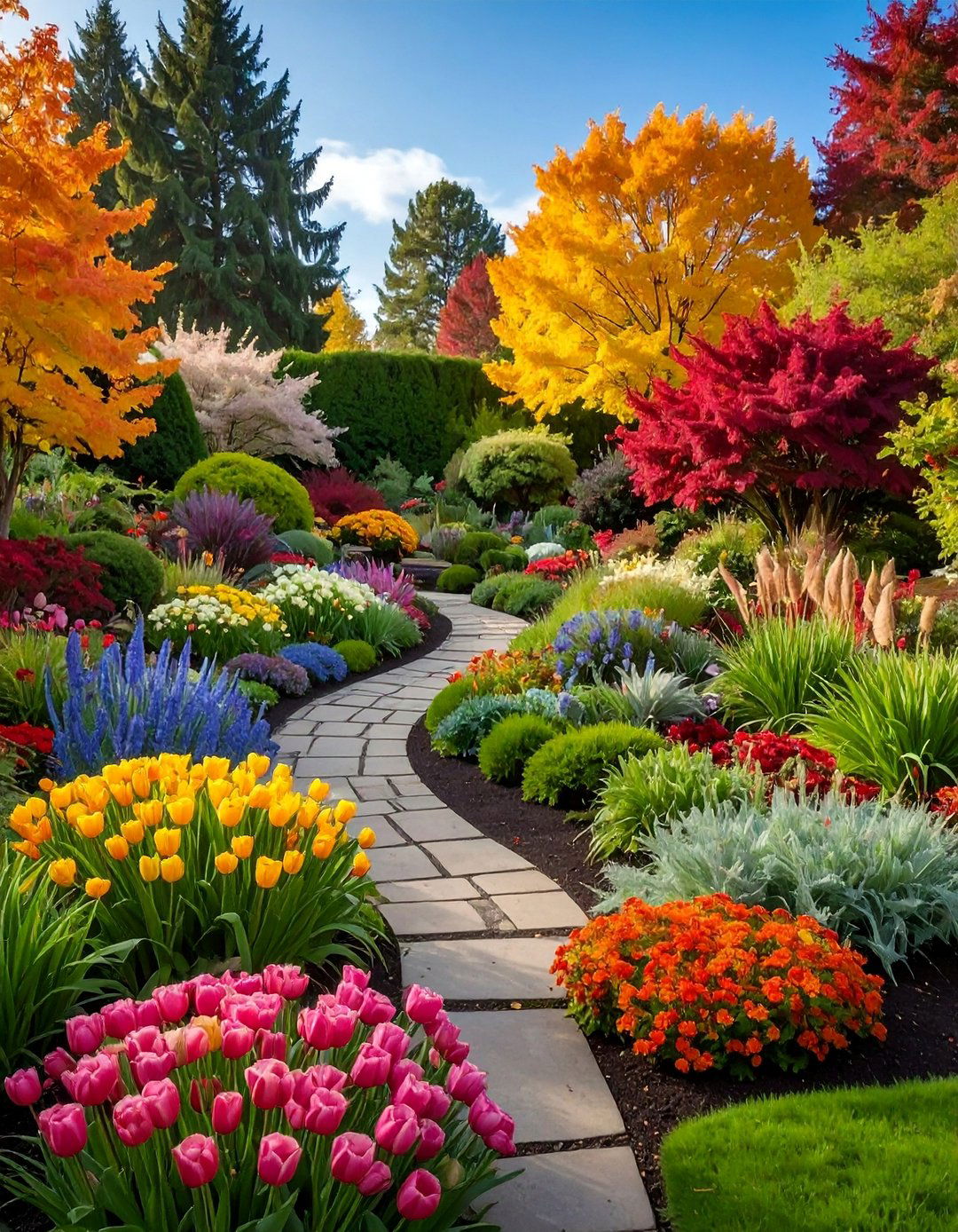 Seasonal Interest Gardens with Year Round Magic - 20 Fairytale Garden Ideas for a Magical Outdoor Space