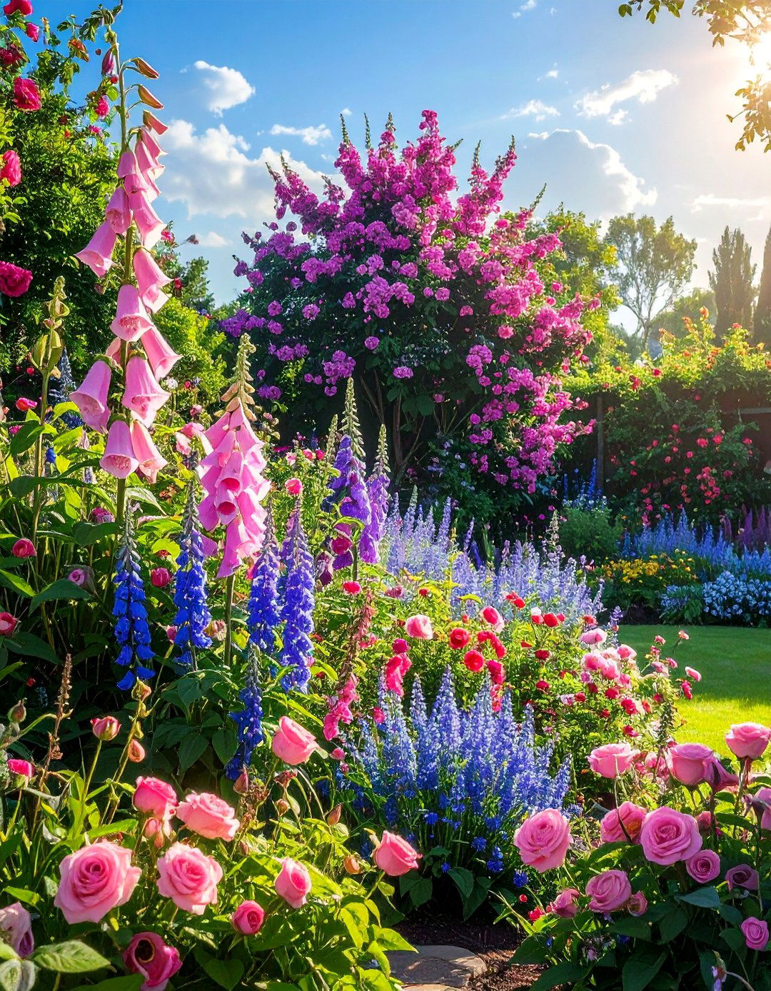 Sleeping Beautys Cottage Flowerbed - 20 Disney Garden Ideas for a Magical Outdoor Space