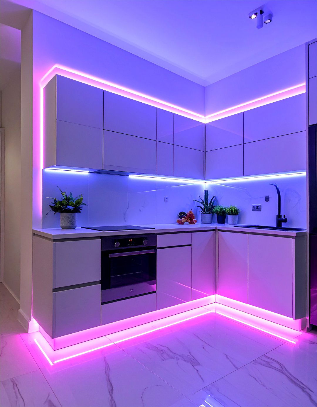 Smart Technology Corner Integration - 25 Blind Corner Kitchen Cabinet Ideas for Smart Storage