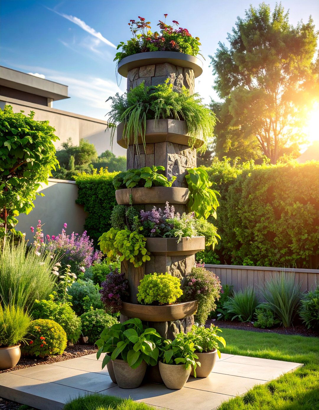 Tangleds Tower Herb Garden - 20 Disney Garden Ideas for a Magical Outdoor Space