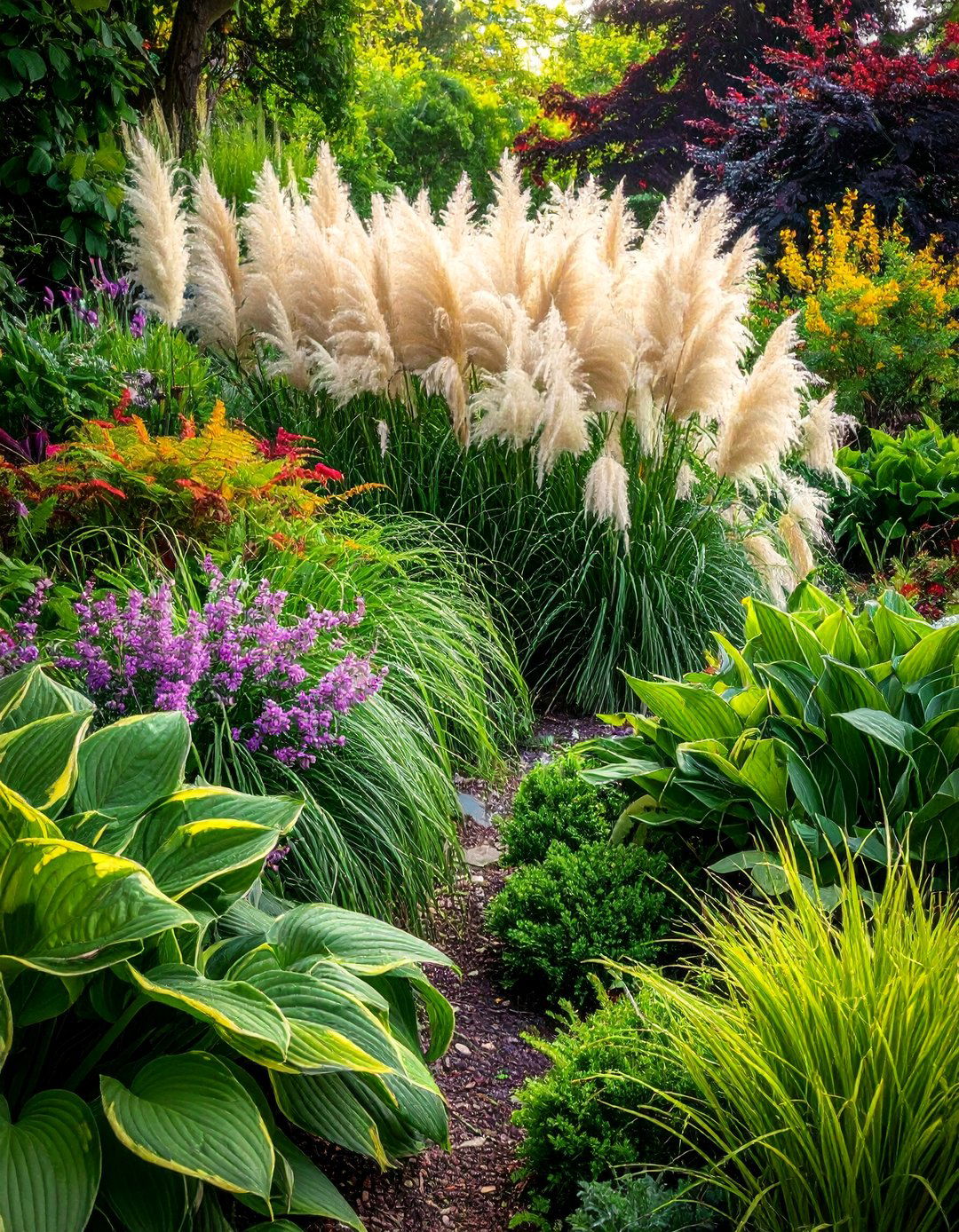 Texture Gardens with Varied Foliage Plants - 20 Fairytale Garden Ideas for a Magical Outdoor Space