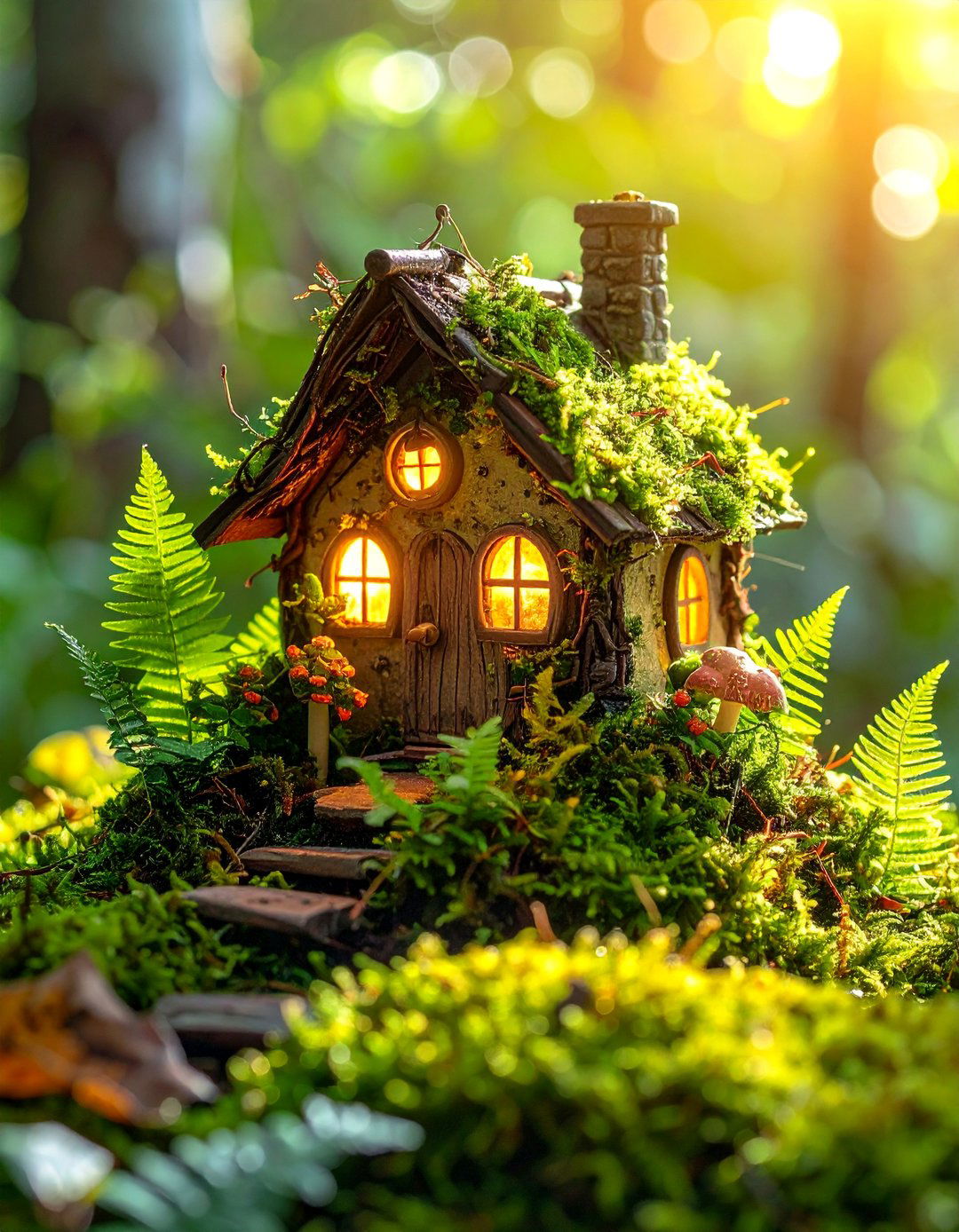 Tinker Bells Fairy House Garden - 20 Disney Garden Ideas for a Magical Outdoor Space