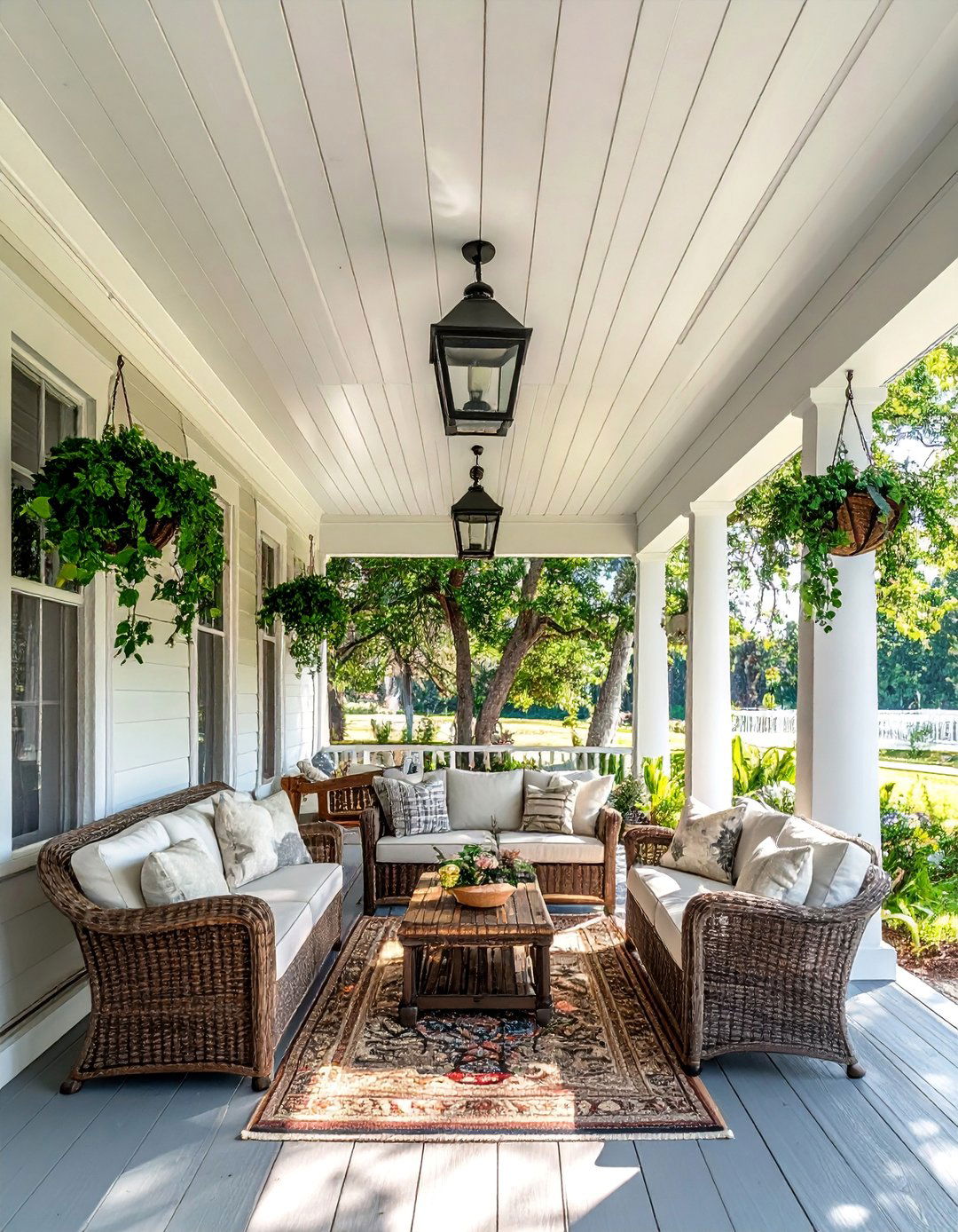 Tongue and Groove Porch Ceiling - 20 Tongue and Groove Ceiling Ideas for a Rustic Charm