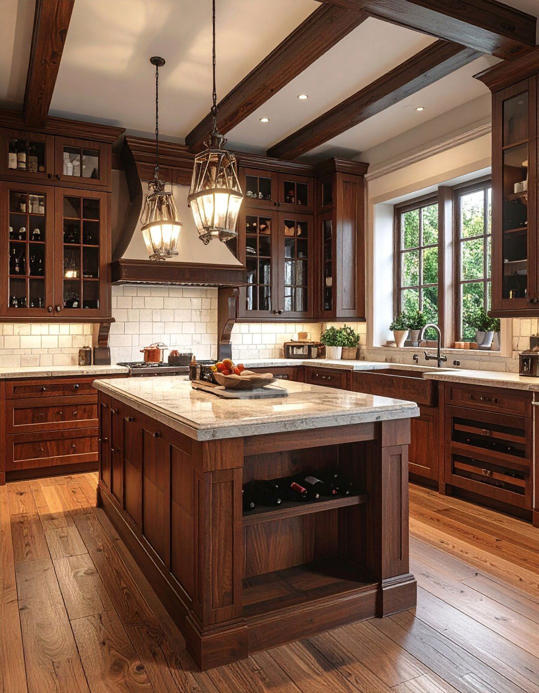 Tudor Kitchen with Butlers Pantry - 20 Tudor Kitchen Ideas for a Timeless and Classic Look