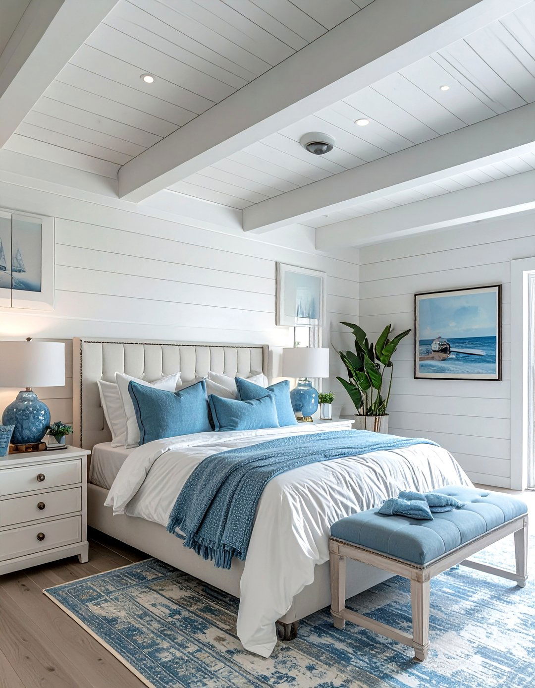 Whitewashed Tongue and Groove Ceiling - 20 Tongue and Groove Ceiling Ideas for a Rustic Charm