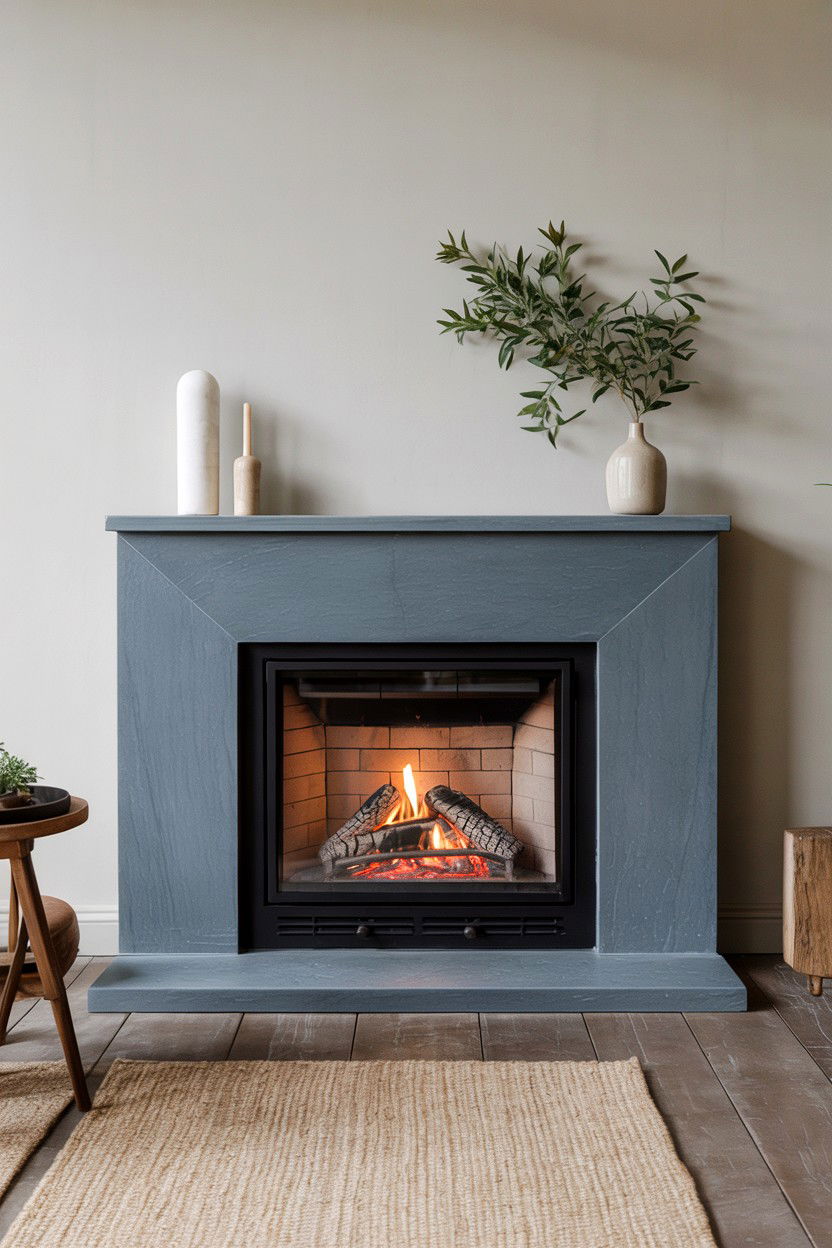 Cultured Stone Veneer with Realistic Texture - 30 stone fireplace ideas