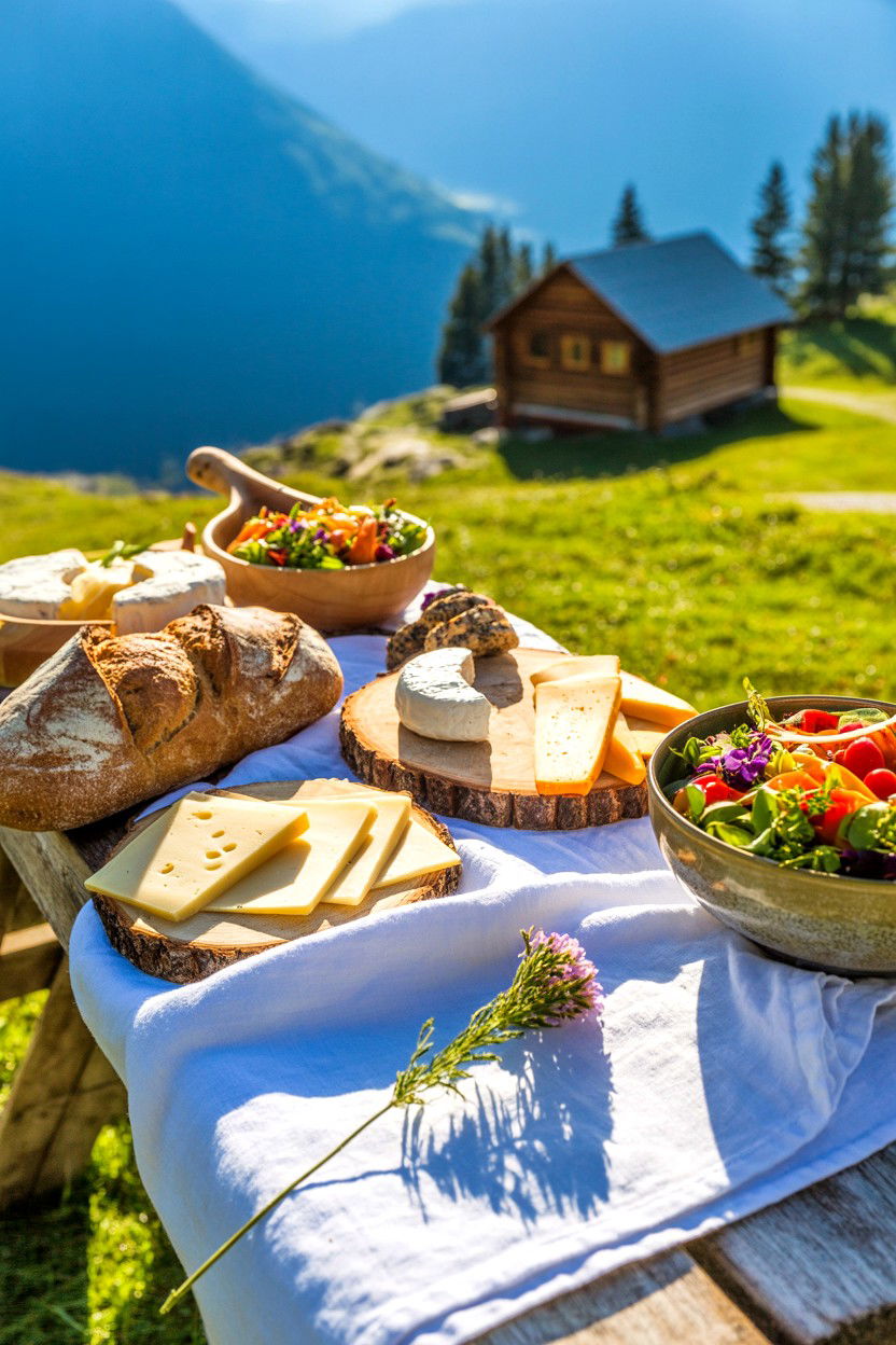 Elevated Picnic with View - 20-luxury-cozy-cabin-trip-ideas