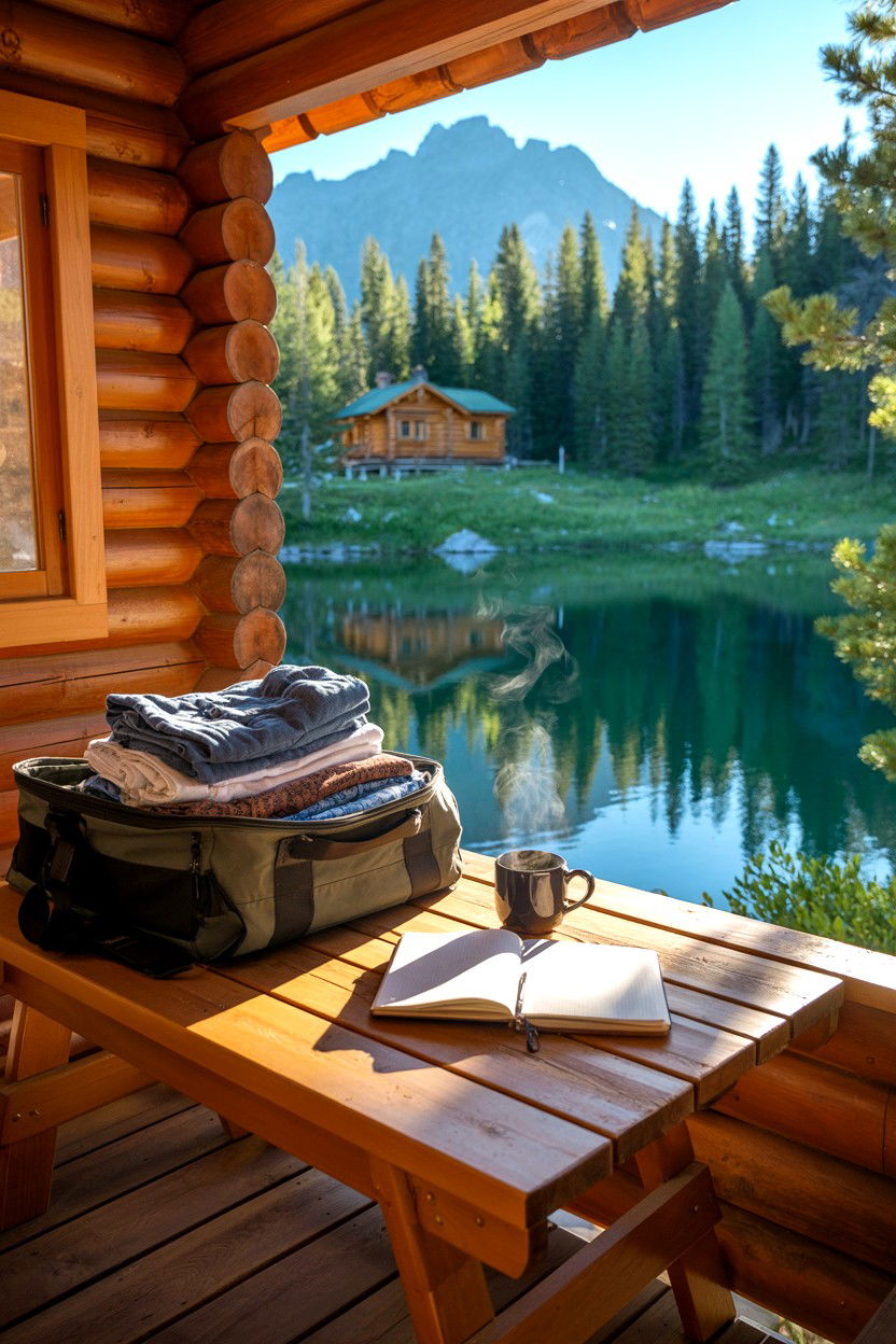 Farewell Morning Ritual - 20-long-weekend-cozy-cabin-trip-ideas-4-days