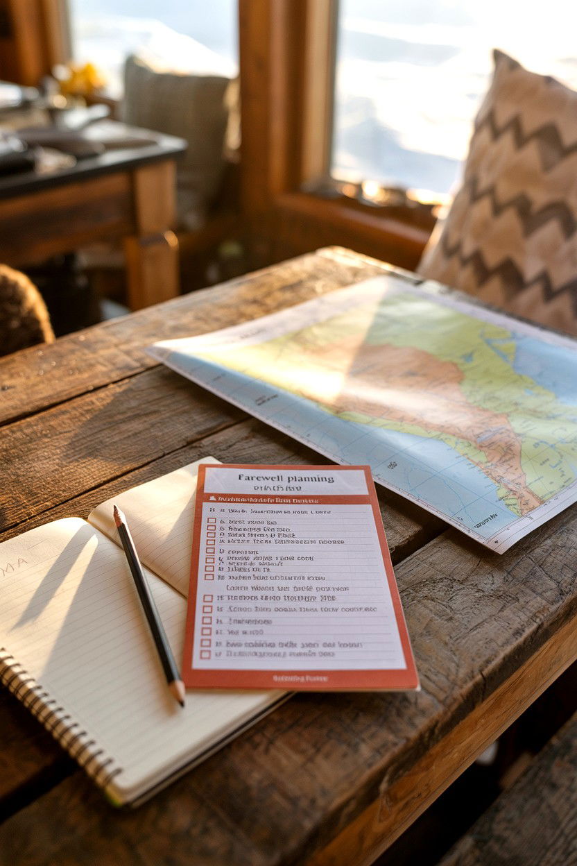 Farewell Plan and Savings Notes - 20-budget-friendly-cozy-cabin-trip-ideas