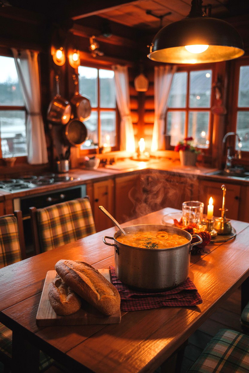 First Night Easy Supper - 20-long-weekend-cozy-cabin-trip-ideas-4-days