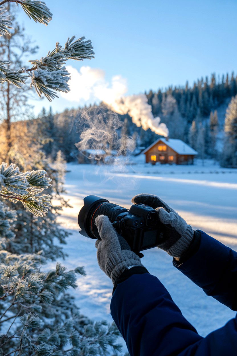 Frosty Photo Walk at Dawn