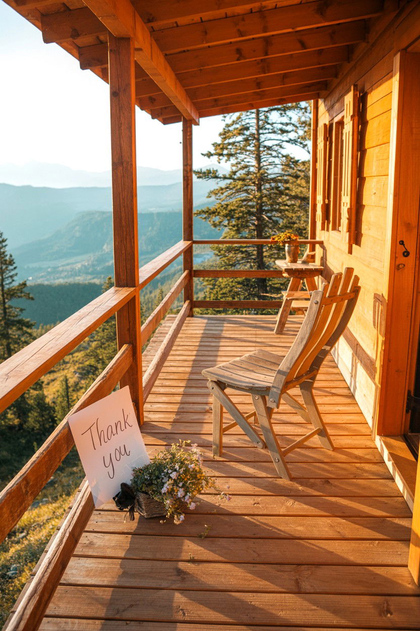 Gratitude and Farewell Ritual - 20-weekend-cozy-cabin-getaway-ideas-2-3-days