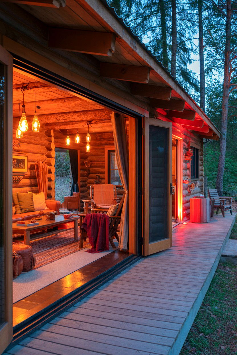 Light Discipline Indoors and Out - 20-stargazing-cozy-cabin-trip-ideas-dark-sky-picks