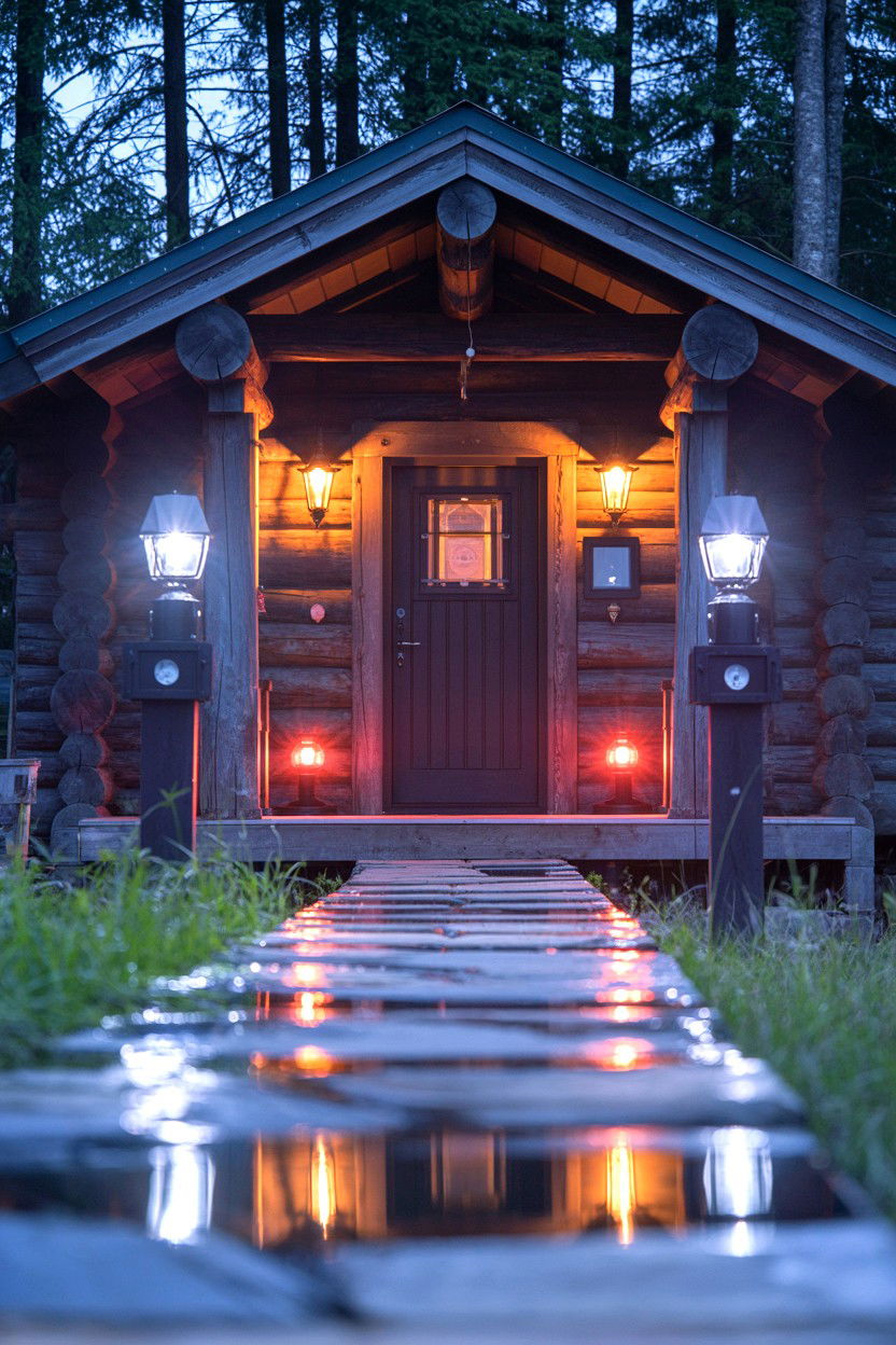 Lighting Zones and Night Vision - 20-off-grid-cozy-cabin-trip-ideas