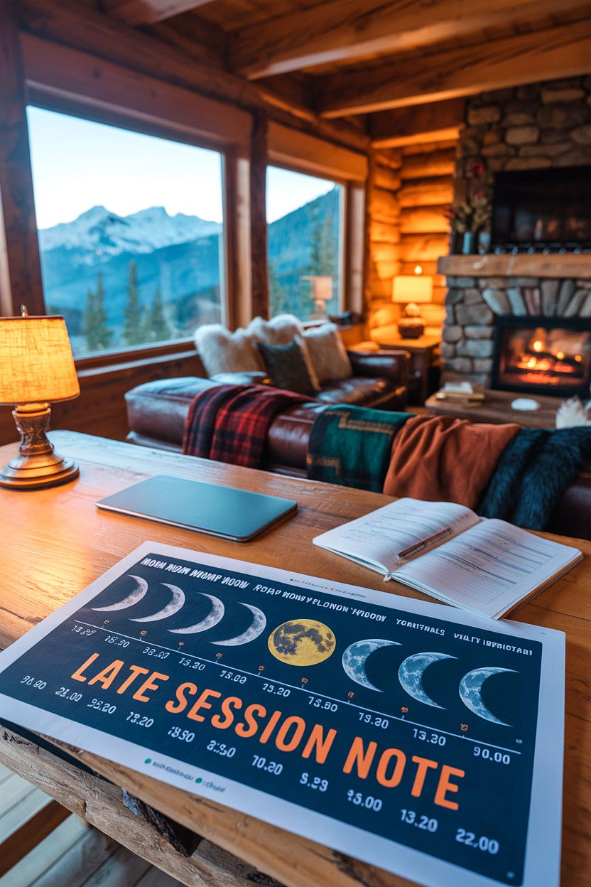 Moon Phase and Timing - 20-stargazing-cozy-cabin-trip-ideas-dark-sky-picks