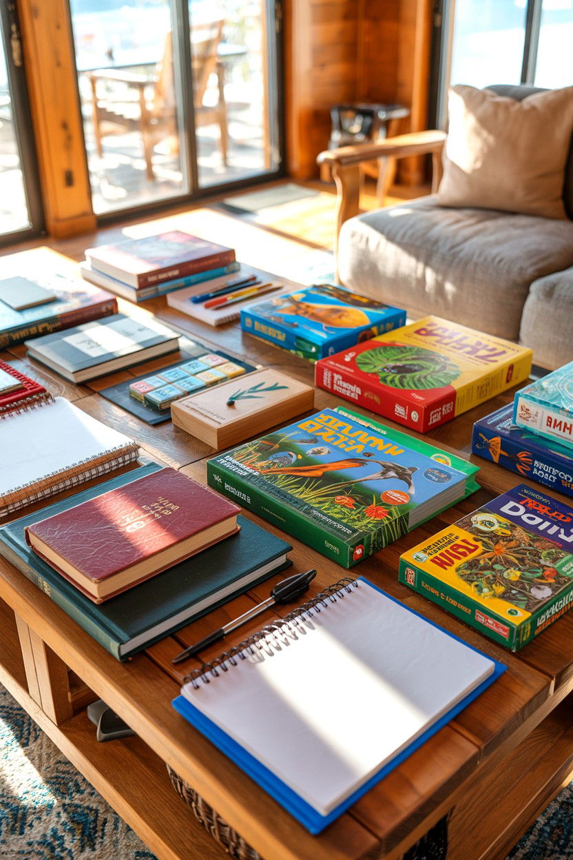 No Connectivity Activity List - 20-off-grid-cozy-cabin-trip-ideas