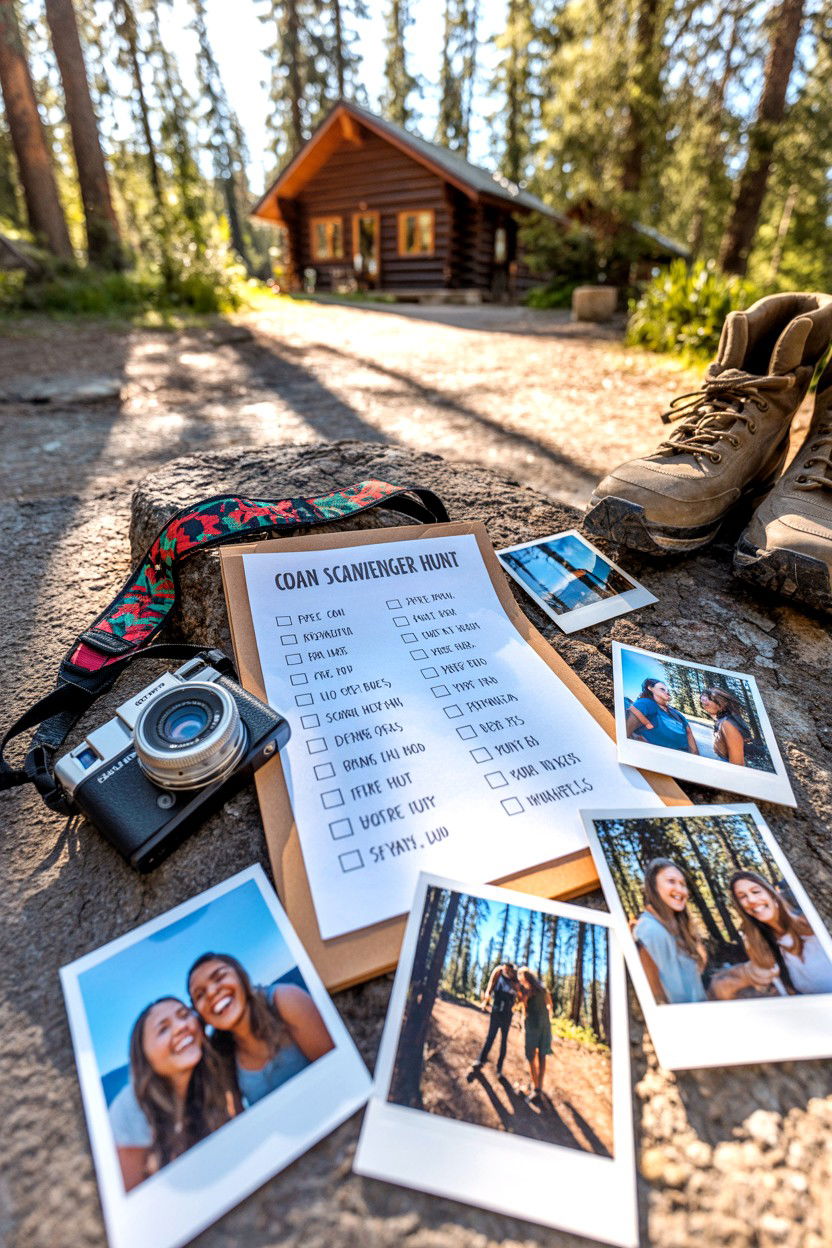 Photo Scavenger and Family Album - 20-cozy-cabin-trip-ideas-for-families