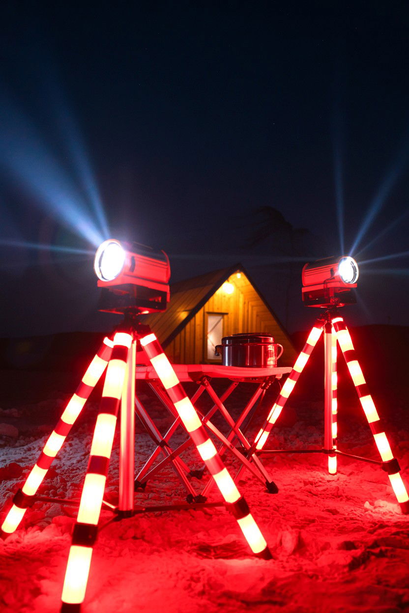 Red Mode Headlamps and Lanterns - 20-stargazing-cozy-cabin-trip-ideas-dark-sky-picks