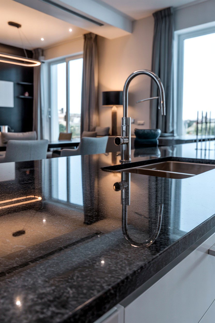 Rough Cut Stone with Natural Cleft Surface - 30 stone fireplace ideas