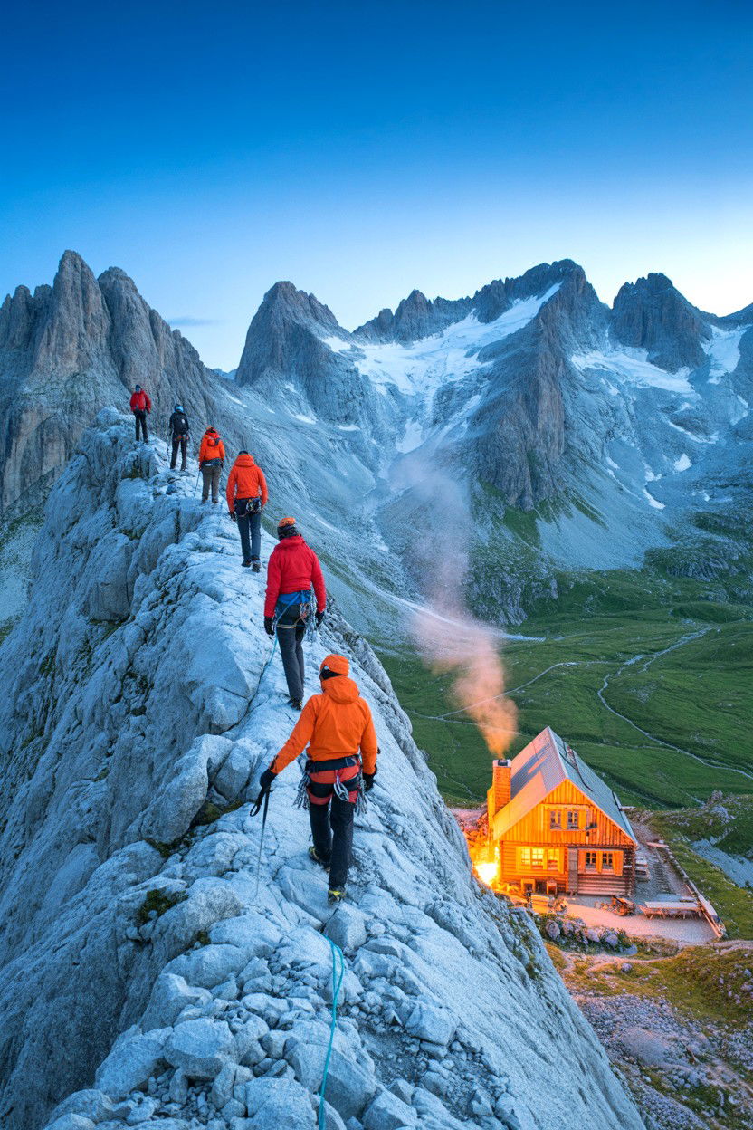 Safety Margins on Ridges - 20-cozy-cabin-trip-ideas-near-national-parks