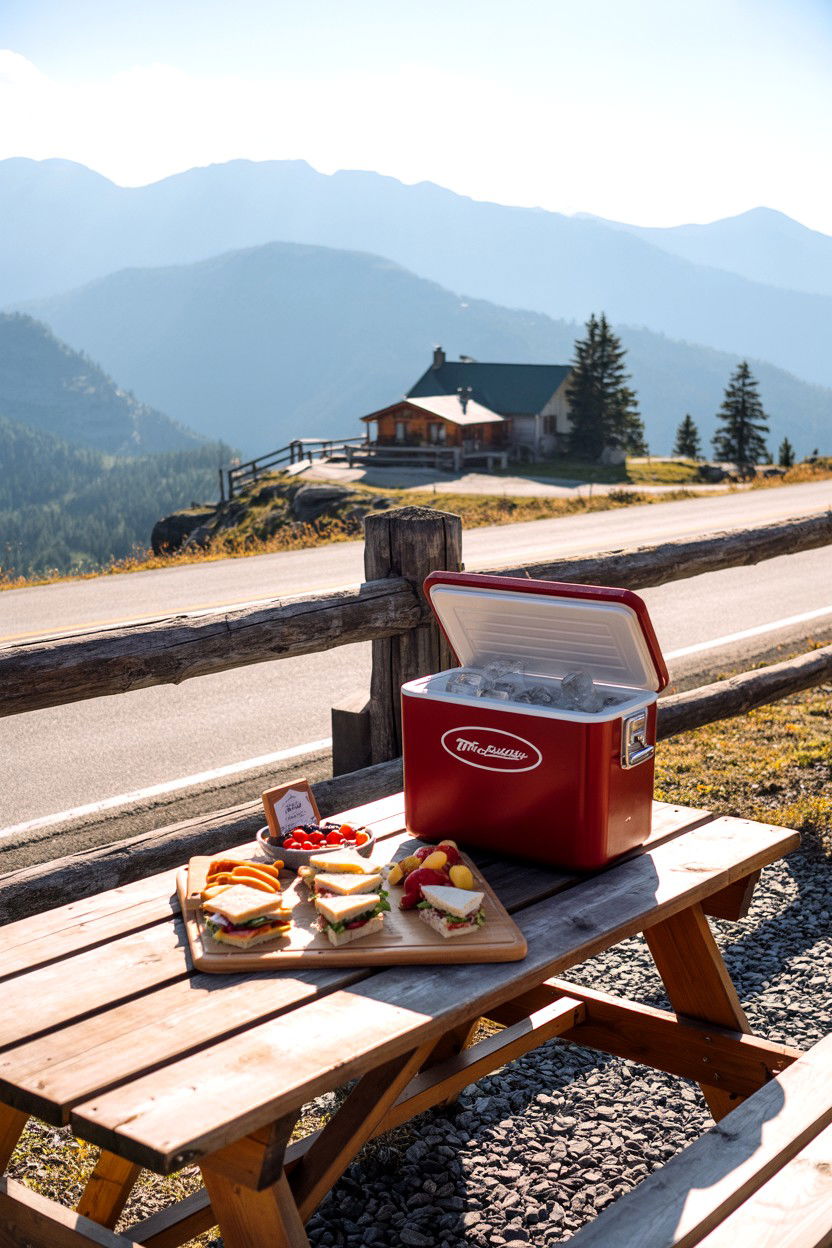 Scenic Drives with Picnic Stops - 20-budget-friendly-cozy-cabin-trip-ideas