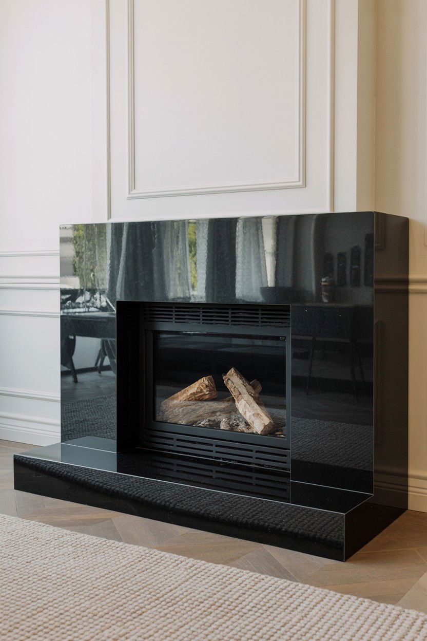 Terracotta Tile with Mediterranean Character - 30 best fireplace hearth ideas