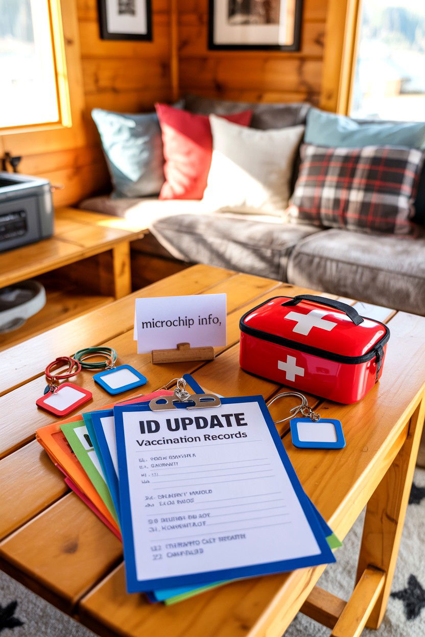 Vet Check and ID Update - 20-pet-friendly-cozy-cabin-trip-ideas