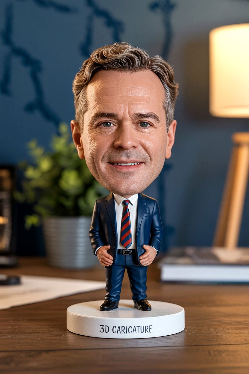 3D Caricature Figurine - 25 Valentine's Day Caricature Gift Ideas