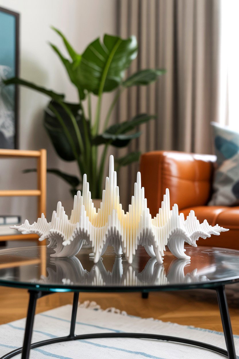 3D Printed Sound Wave - 25 Valentine's Day Sound Wave Art Ideas