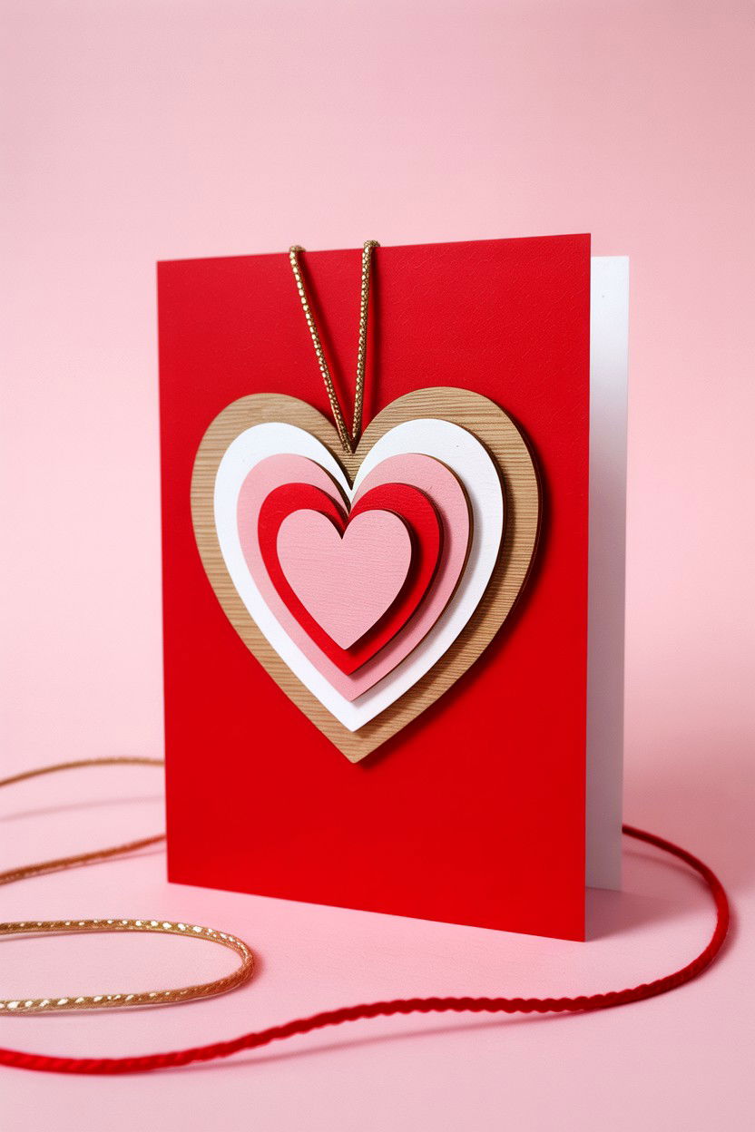 3D Valentine Card - 25 Valentine's Day Cards for Parents