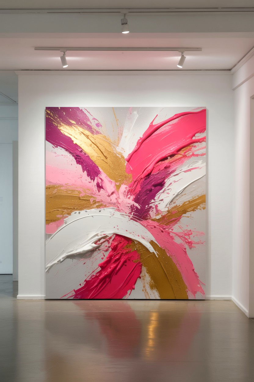 Abstract Art Valentine - 25 Elegant Valentine's Day Card Ideas